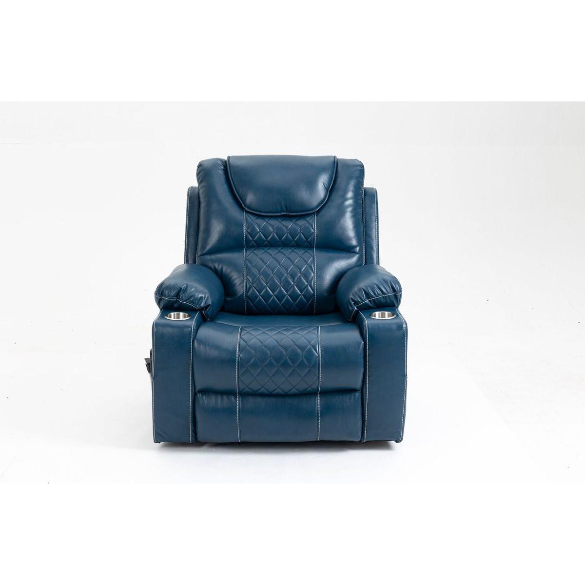 Lounge chair lift chair relax sofa chair sitting room furniture sitting room power supply elderly electric lounge chair (180 degree lying flat)