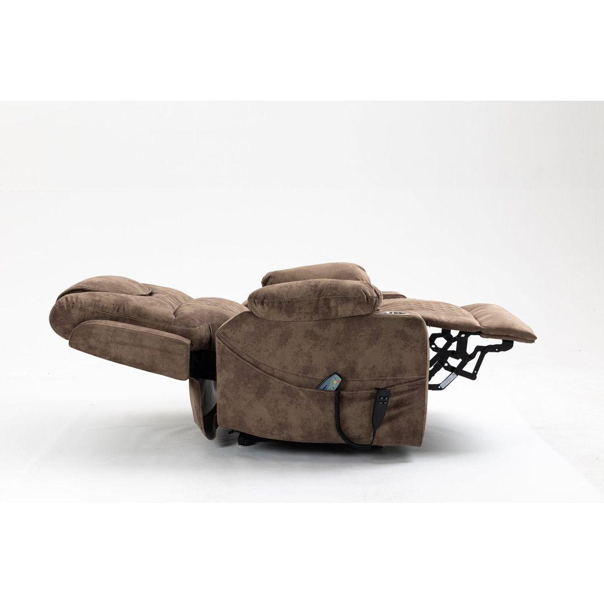 Lounge chair lift chair relax sofa chair sitting room furniture sitting room power supply elderly electric lounge chair (180 degree lying flat)