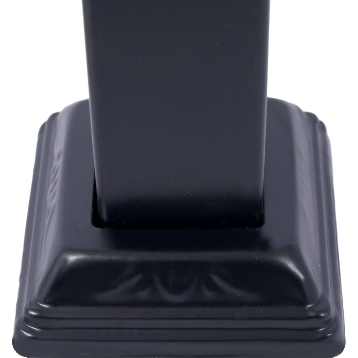 Handrails for Outdoor Steps, Fit 1 or 3 Steps Outdoor Stair Railing, White Wrought Iron Handrail, Flexible Front Porch Hand Rail, Transitional Handrails for Concrete Steps or Wooden Stairs