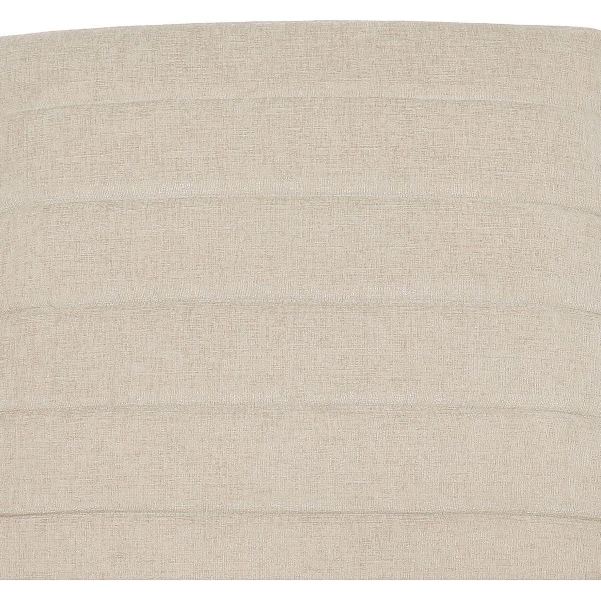 Mid Century Modern Fabric Channel Stitch Wood Pushback Recliner