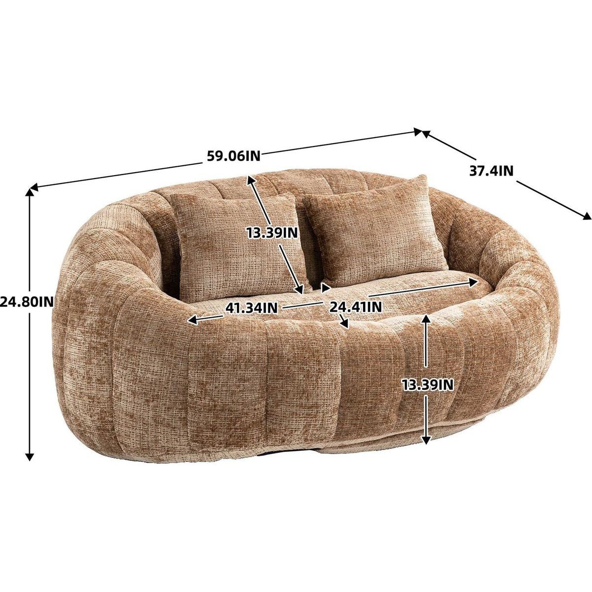 Bean Bag sofa Lazy Sofa Durable Comfort Lounger High Back Bean Bag Chair Couch for Adults and Kids, Indoor & Outdoor
