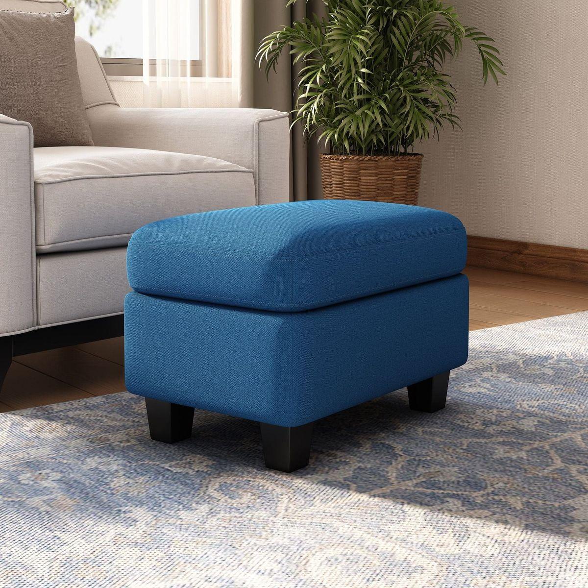 SPRINGFIELD Navy Blue OTTOMAN