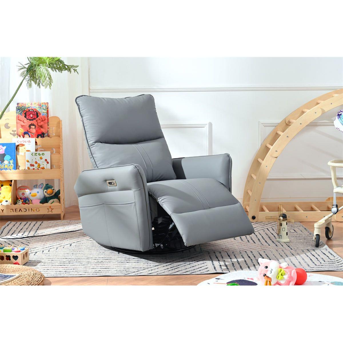 Power swivel rocker recliner chair online