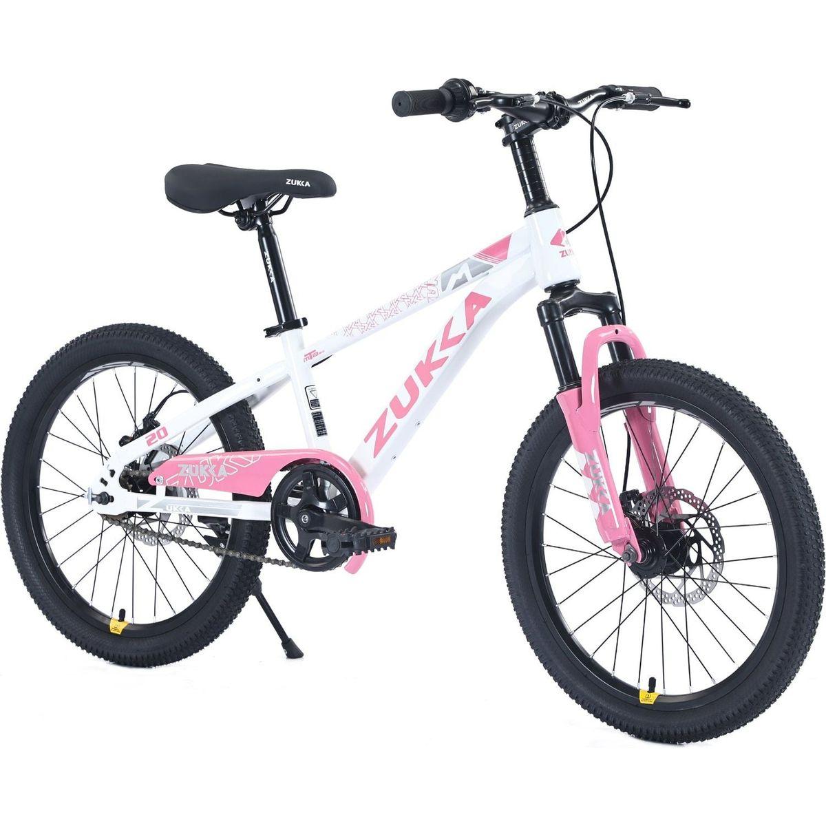 ZUKKA Mountain Bike,20 Inch MTB for Boys and Girls Age 7-10 Years,Multiple Colors