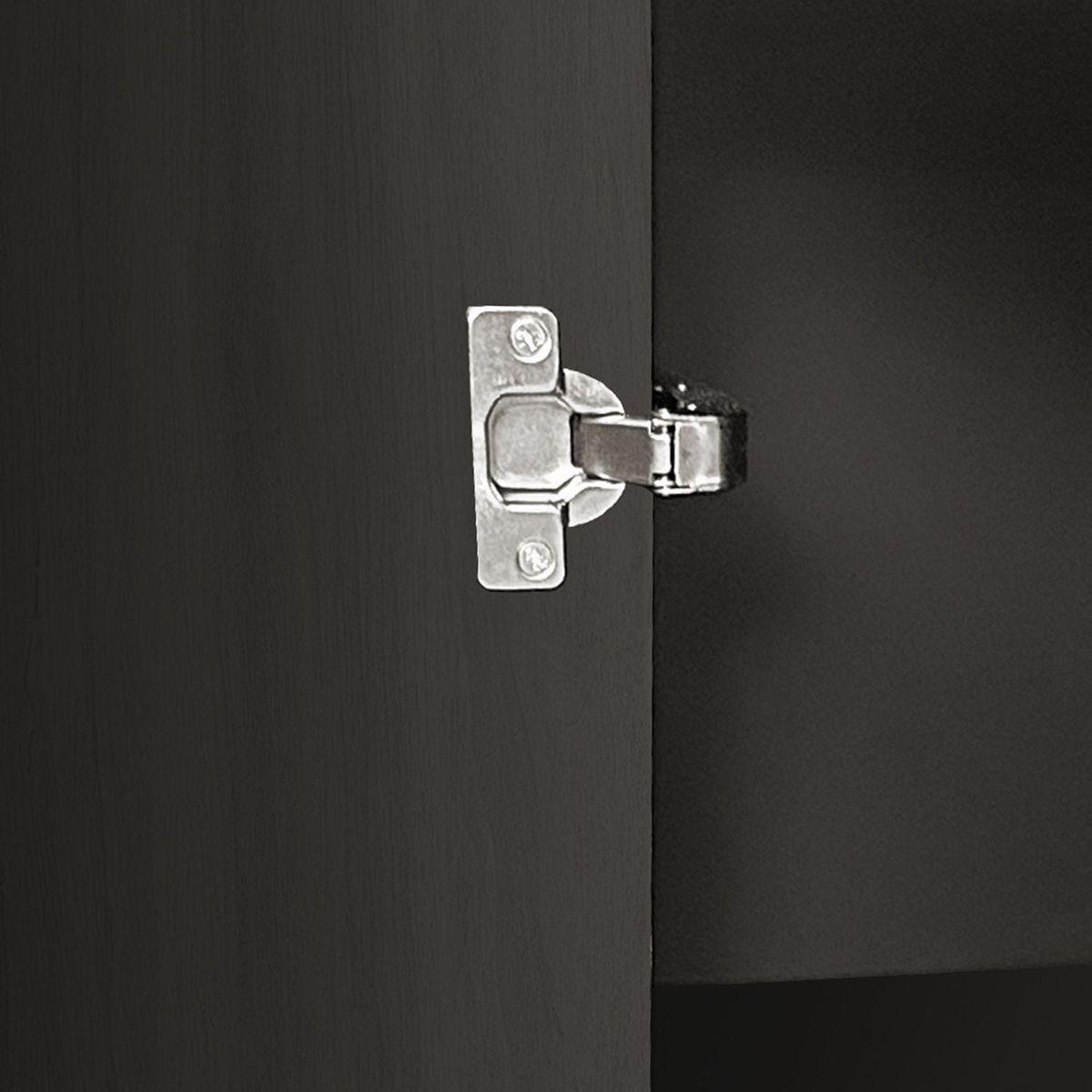 Modern Curved Sideboard 47.2-Inch Decorative Storage Cabinet Wooden Console Table Coffee Bar Cabinet with 4 Doors and Adjustable Interior Shelves for Living Room, Kitchen, Bedroom, Hallway (Champagne)