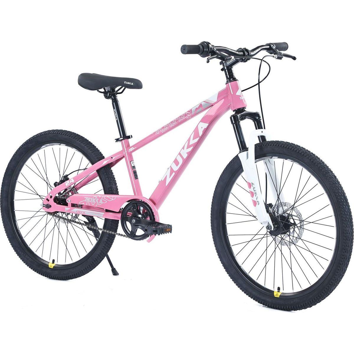 ZUKKA Mountain Bike,24 Inch MTB for Boys and Girls Age 9-12 Years,Multiple Colors