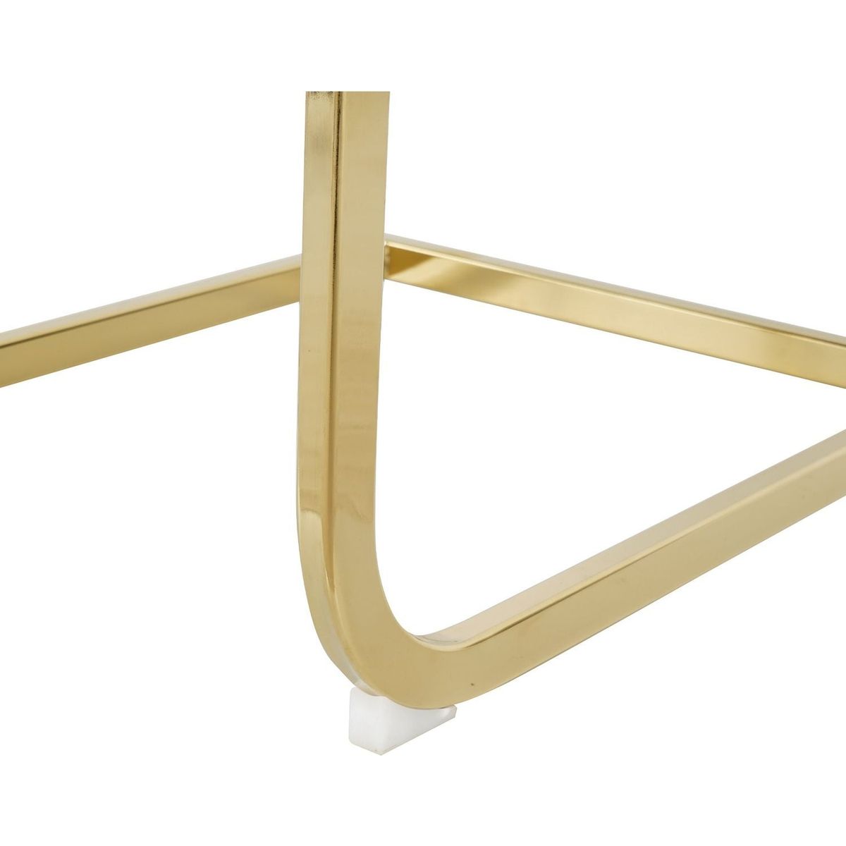 Modern Dining Chairs with Faux Leather Padded Seat Dining Living Room Chairs Upholstered Chair with gold Metal Legs Design for Kitchen, Living, Bedroom, Dining Room Side Chairs Set of 2