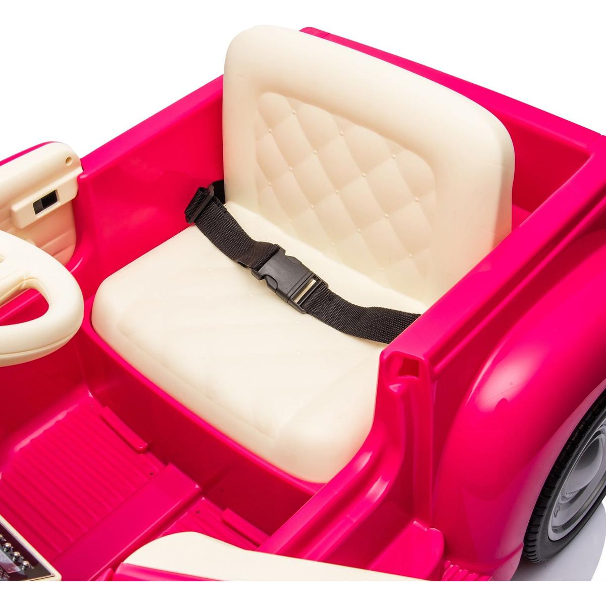 12V Kids Ride On truck car w/parents control, Licensed Chevrolet 3100 pickup,electric car for kid,Vintage modeling,3 speeds,LED Lights,Bluetooth,USB,High-power up to 3.11 MPH,age 3+