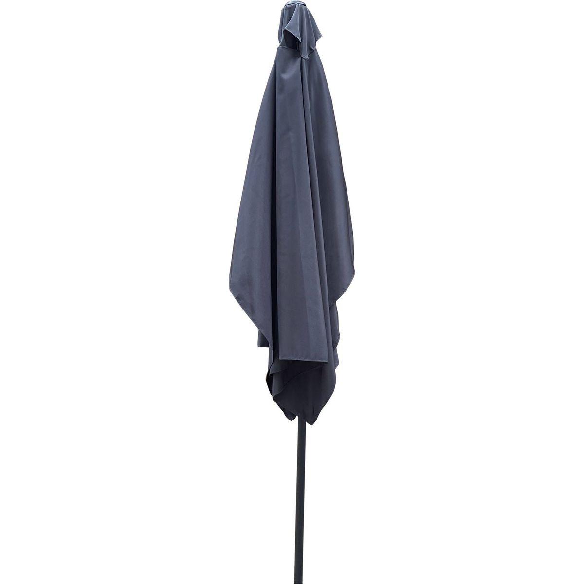 6 x 9ft Patio Umbrella Outdoor Waterproof Umbrella with Crank and Push Button Tilt without flap for Garden Backyard Pool Swimming Pool Market