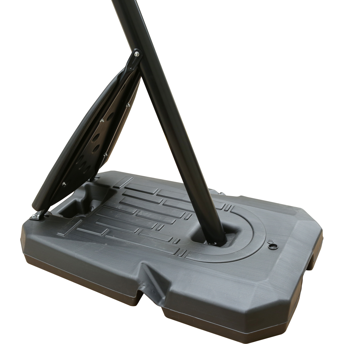 Use for Outdoor Height Adjustable 6 to 10ft Basketball Hoop 44 Inch Backboard Portable Basketball Goal System with Stable Base and Wheels