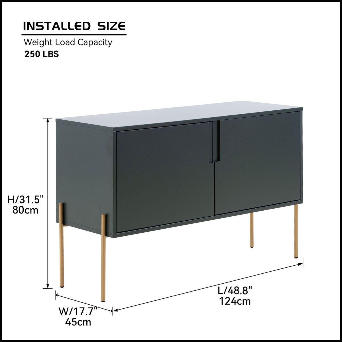 Modern Entertainment TV Stand Storage Cabinet Sideboard Buffet Table for living room Kitchen