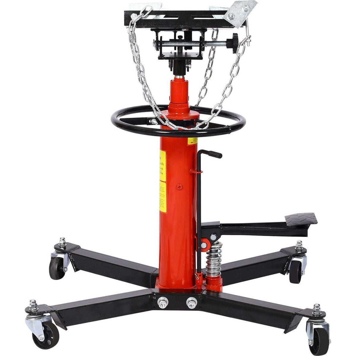 lbs Transmission Jacks, Hydraulic Transmission Jack 2 Stage Hydraulic w/ 360 degree for car lift 0.75 Ton - Streamdale Furniture