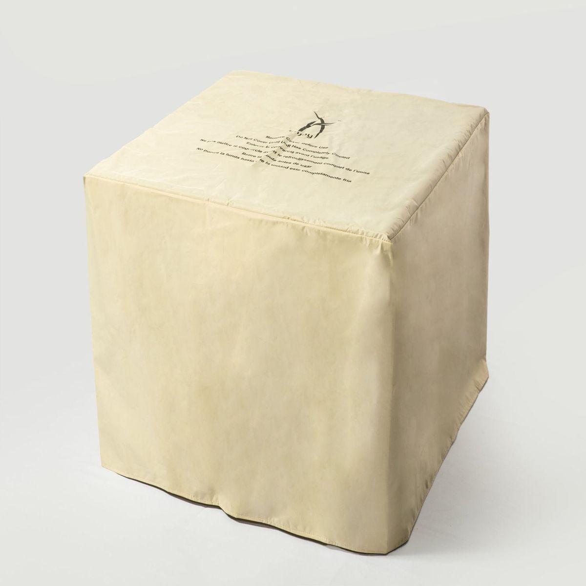 Outdoor Concrete Fire Pit Column Propane Fire Pit Patio Gas Fire Pit - Streamdale Furniture
