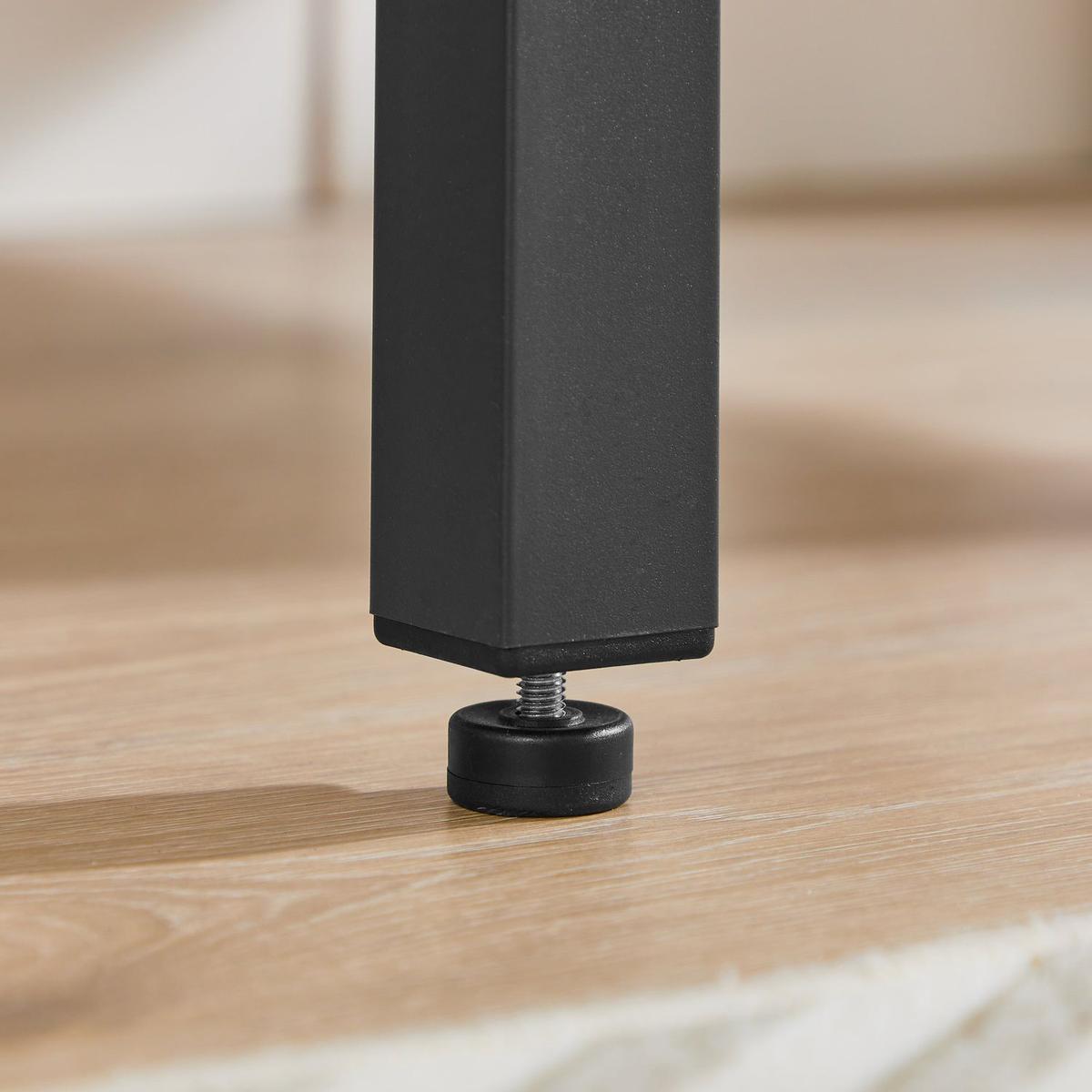 Folding Dining Table, 1.2 inches thick table top, for Dining Room, Living Room, Rustic Brown, 63.2" L x 35.5" W x 30.5" H.