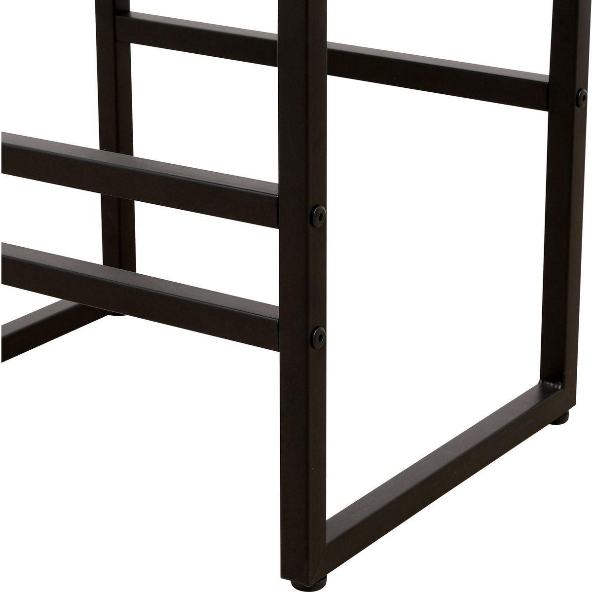 Set of 2 Backless Bar Stools for Kitchen Counter Paper Rope Woven Dining Chairs for Home & Kitchen (Paper Rope Backless) - Streamdale Furniture