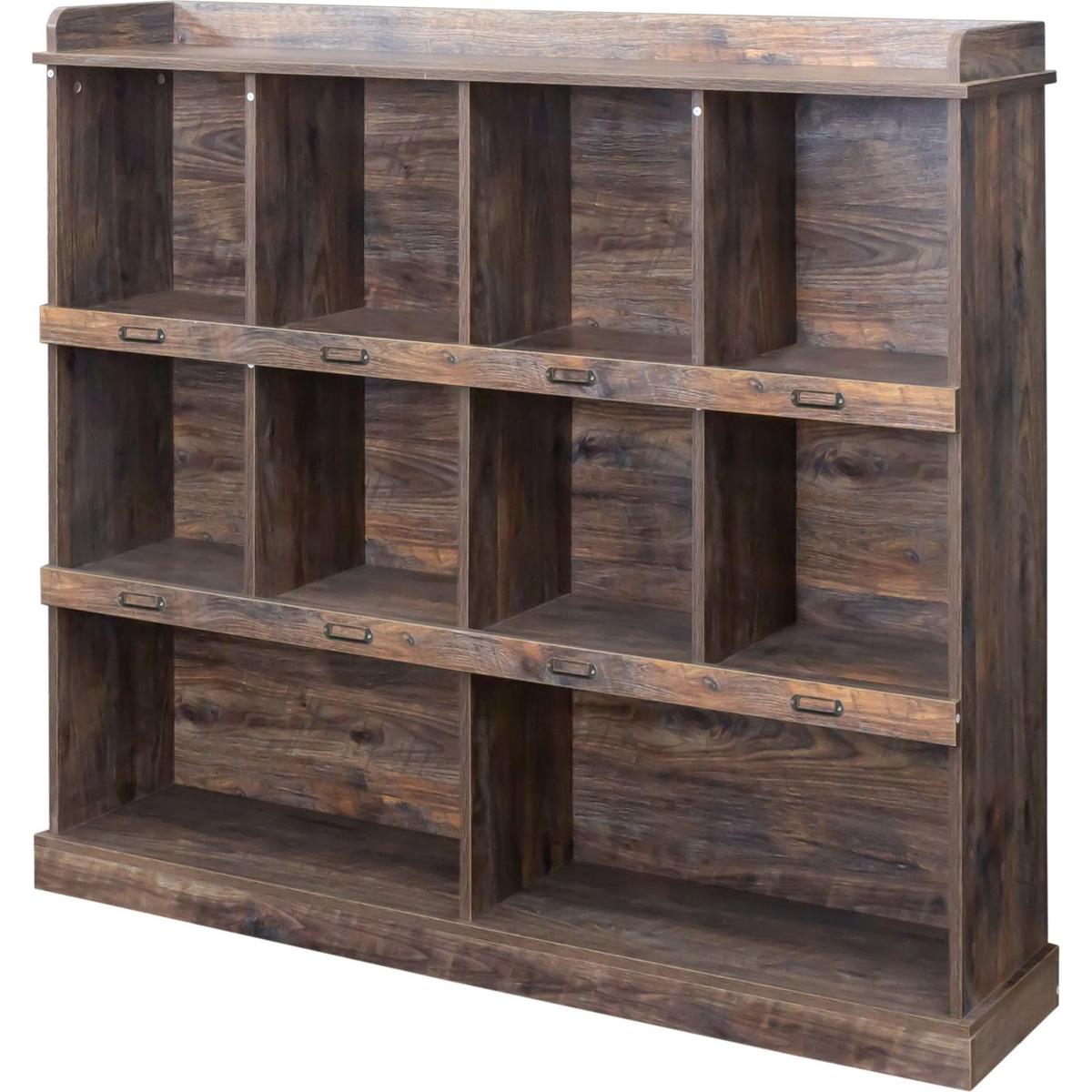 10-shelf Bookcase - Streamdale Furniture