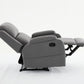 Best Choice Recliner Chair Living Room Reclining Sofa Chair, Home Theater Seating Modern Recliner, Manual Recliner Sofa Chair for Living Room/Office/Apartment, Easy-to-Reach Side Button - Gray