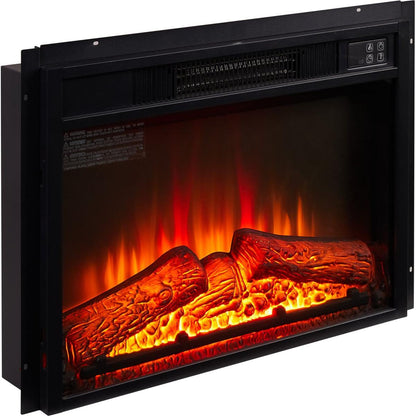 Electric Fireplace Insert 18" 1400W 120V