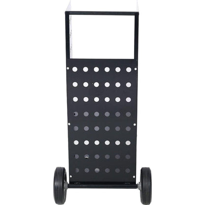 Firewood Cart,fireplace log rolling cart,wood rack, heavy duty in door outdoor rolling cart