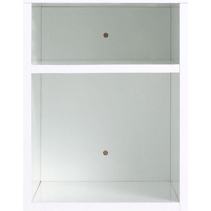12 Inch Small Wall Mounted Storage Shelves, Suitable For Small Bathroom, Glossy White