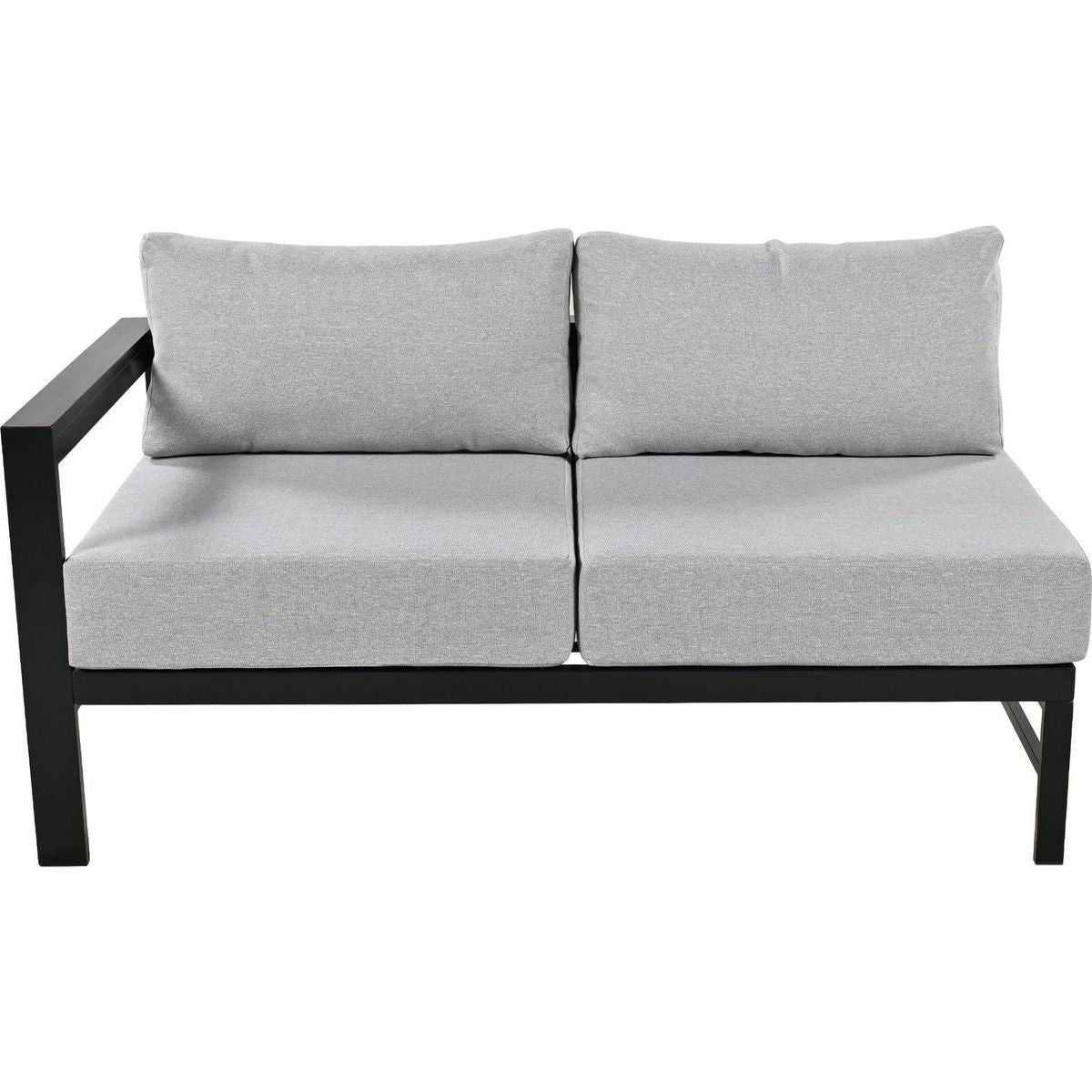 U-shaped multi-person outdoor sofa set, suitable for gardens, backyards, and balconies.