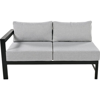 U-shaped multi-person outdoor sofa set, suitable for gardens, backyards, and balconies.