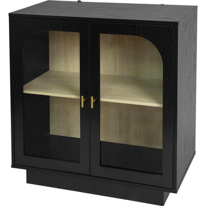 Storage Cabinet with Acrylic Door for Living Room, Dining Room, Study
