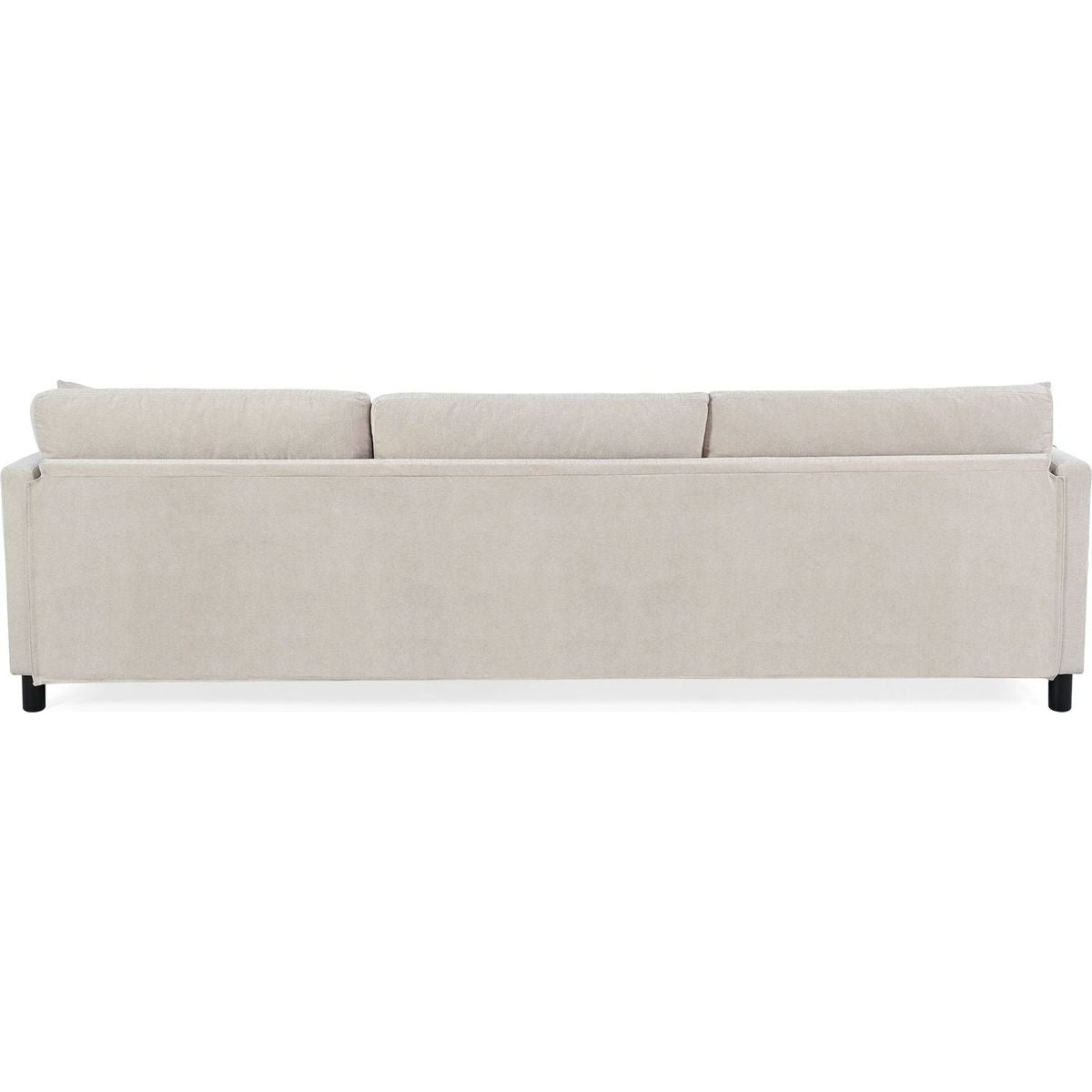 107.87'Sectional Sofa Couch With 1 Ottoman,Seat Cushion and Back Cushion Removable