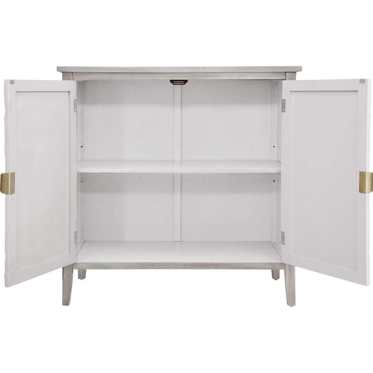 2 Door Cabinet, American Furniture, Suitable for Bedroom, Living Room, Study