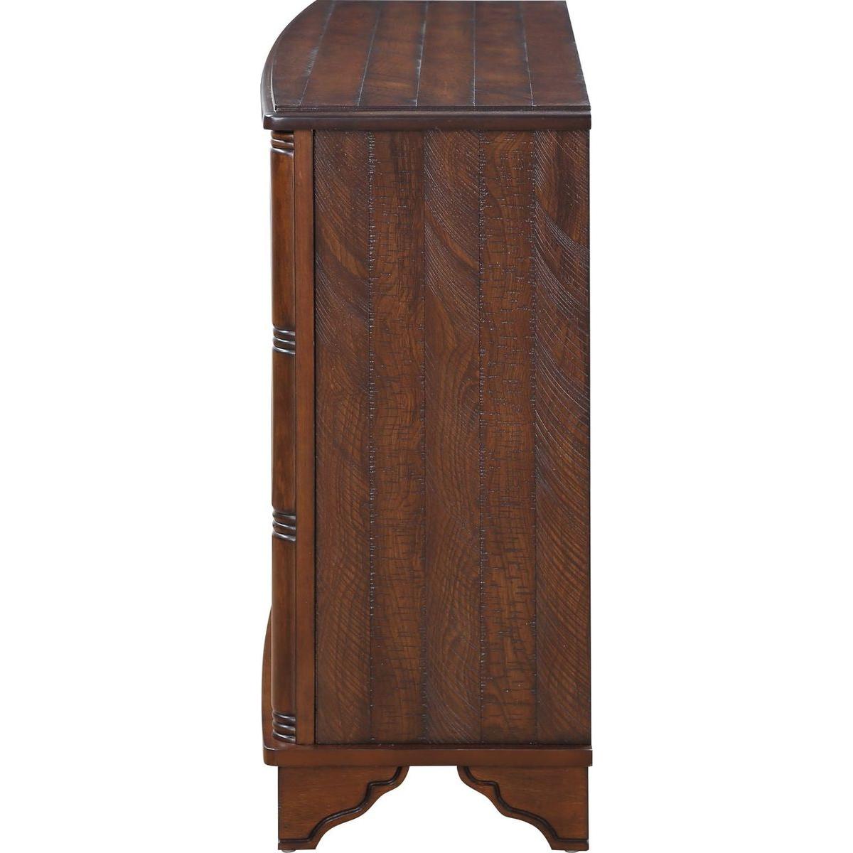 40" Console Table with Storage Shelf, Retro Entryway Table with Adjustable Storage Shelf, Sofa Couch Table for Hallway, Entry Way, Living Room, Foyer, Light Espresso