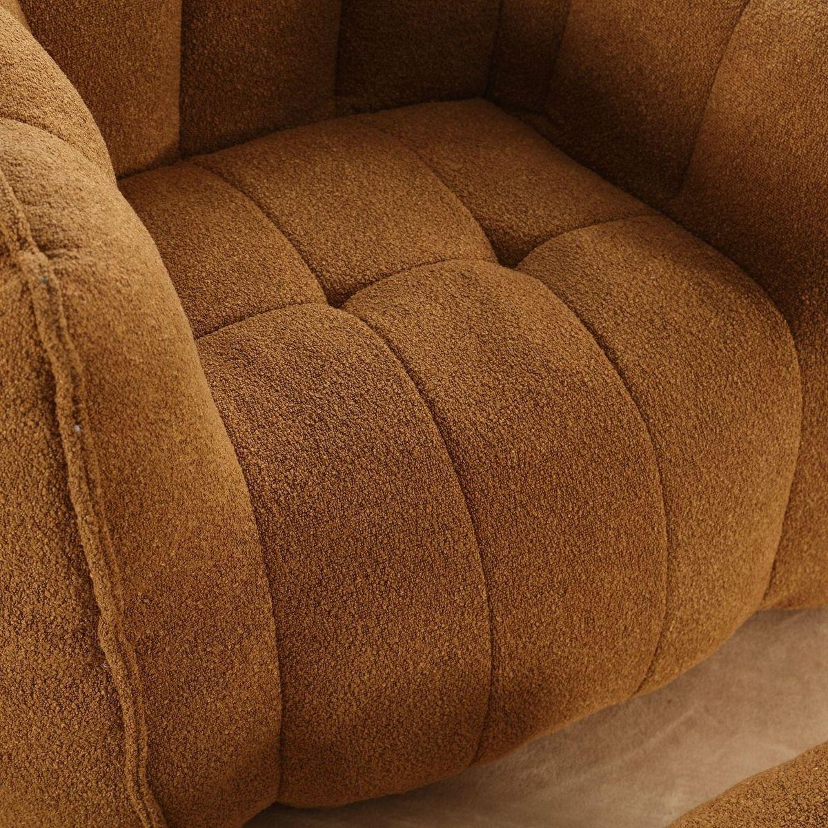 Soft Bean Bag Chair with High Resilient Foam(Chips)for living room and bedroom,Comfortable Square Lazy Sofa with Footstool, Cover for Adults to Gaming, Reading, and Watching TV