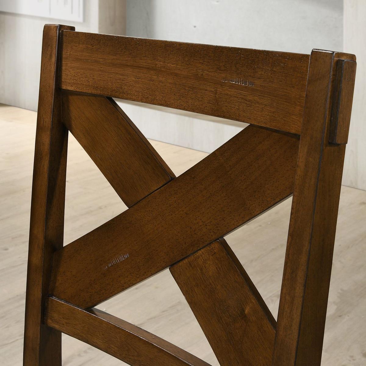 Karven Solid Wood Dining Chairs, Set of 2