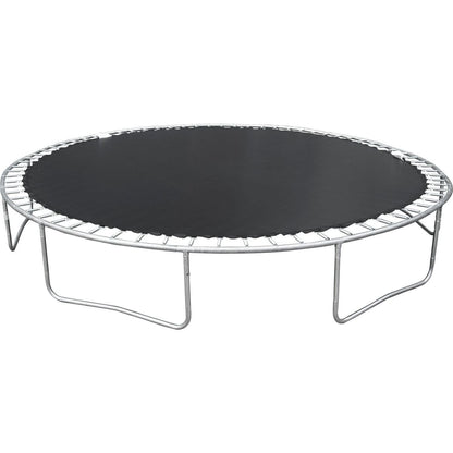 14FT Trampoline for Adults & Kids with Basketball Hoop, Outdoor Trampolines w/Ladder and Safety Enclosure Net for Kids and Adults,Double-side Color cover