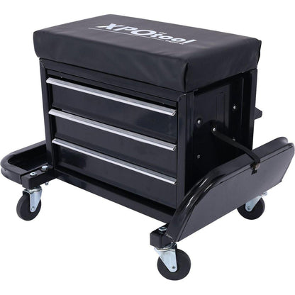 Pound Capacity Garage Glider Rolling Tool Chest Seat