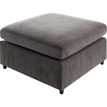 Modern Large U-Shape Sectional Sofa, with Removable Ottomans for Living Room (6-Seater)