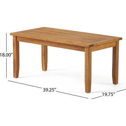 LOVE SEAT + COFFEE TABLE