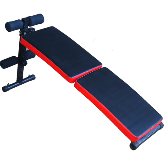 Multi-Position Adjustable Utility Bench for Home Gym Weightlifting and Strength Training, Sit-up Chair Collapsible Design