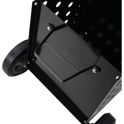 Firewood Cart,fireplace log rolling cart,wood rack, heavy duty in door outdoor rolling cart