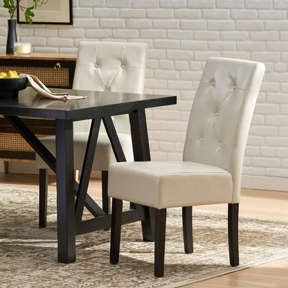 CARTER 5-TUFT KD DINING CHAIR