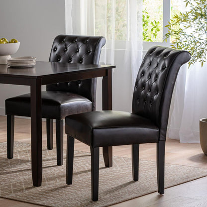 BROXTON KD TUFT DINING CHAIR