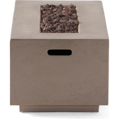 40" RECTANGULAR MGO FIRE PIT - 40 000 BTU