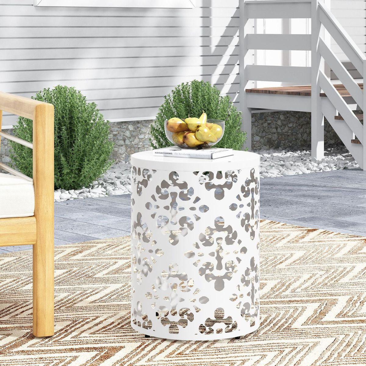Metal end Table -Large