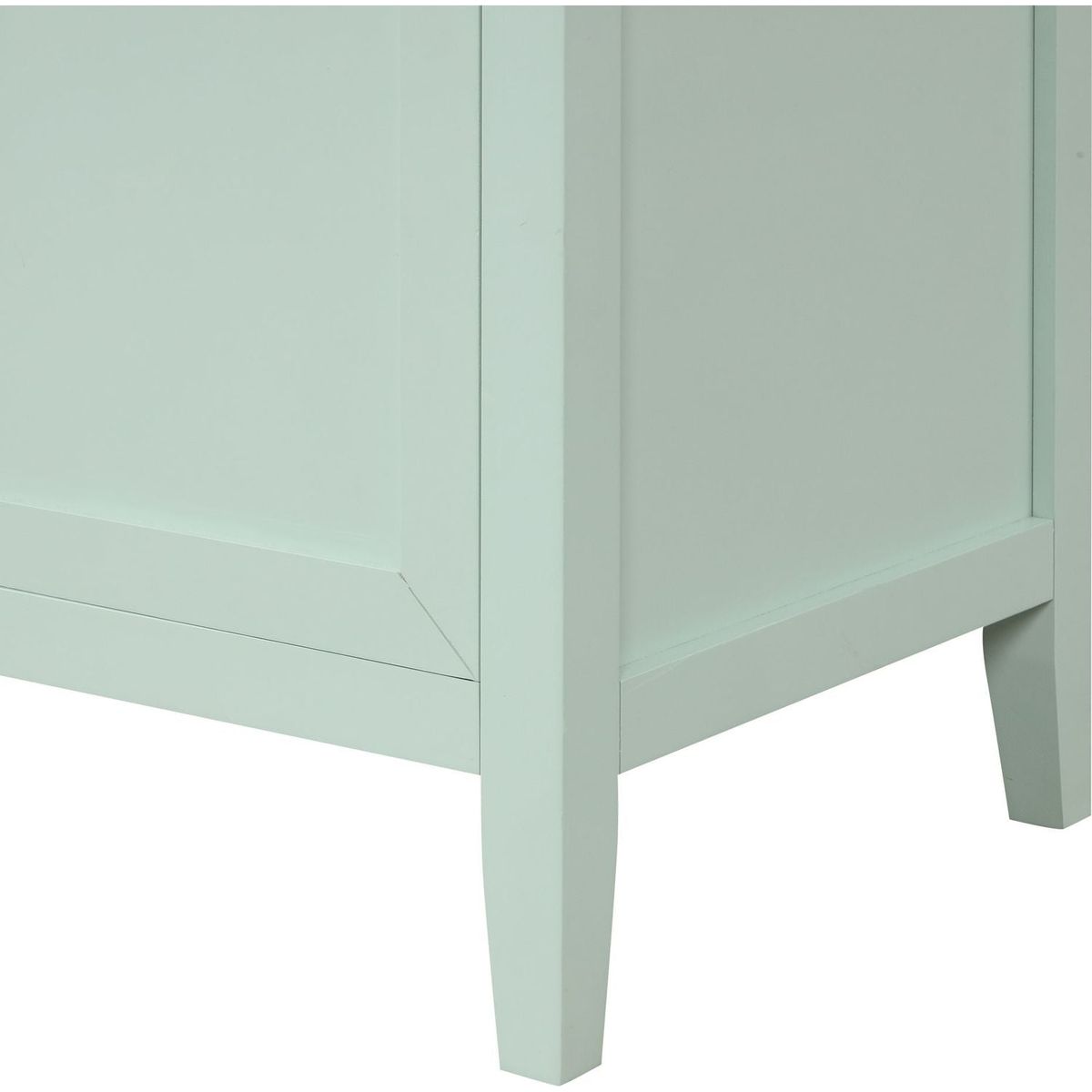 30" Bathroom Vanity with Sink, Multi-functional Bathroom Cabinet with Doors and Drawers, Solid Frame and MDF Board, Green