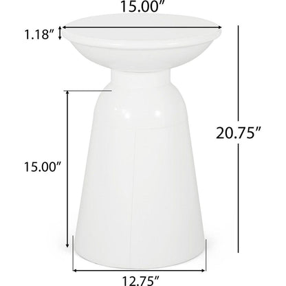 Metal end Table -Large