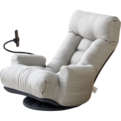 Adjustable head and waist, game chair, lounge chair in the living room, 360 degree rotatable sofa chair,Rotatable seat Leisure Chair deck chair