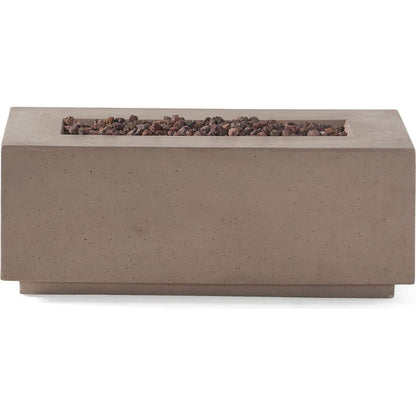 40" RECTANGULAR MGO FIRE PIT - 40 000 BTU