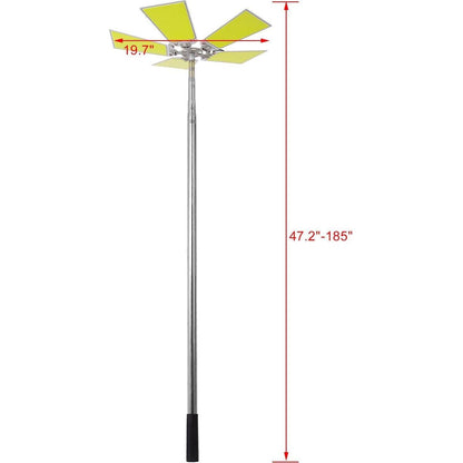 15000lm LED Telescopic Camping Lights Portable Outdoor Camping Light Telescoping Pole Fishing Light at Night Flood Light Super Bright Emergency Light Backyard Lighting