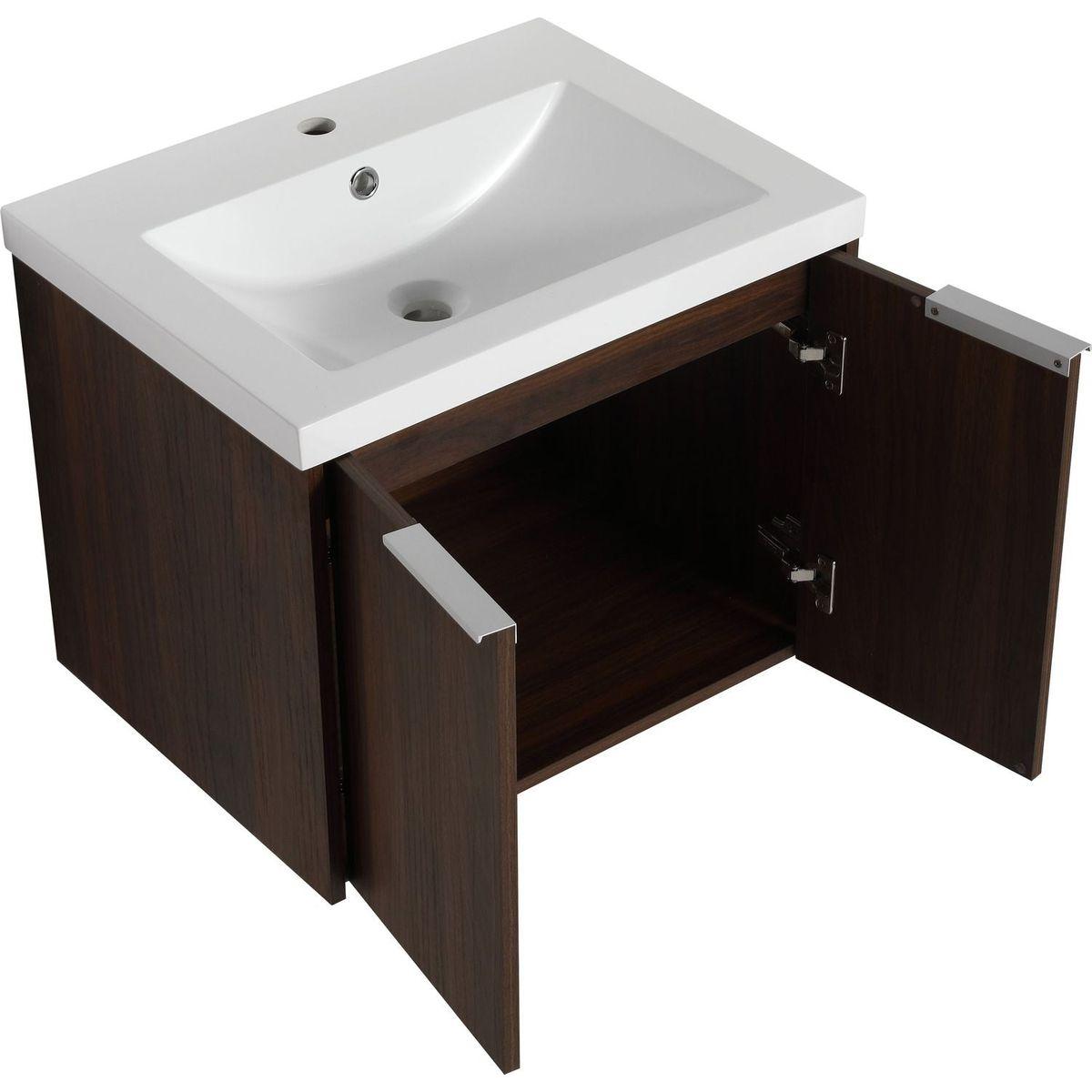 36 Inch Soft Close Doors Bathroom Vanity With Sink, A Small Storage Shelves, 24" and 12" Combination Cabinet,(KD-Packing)