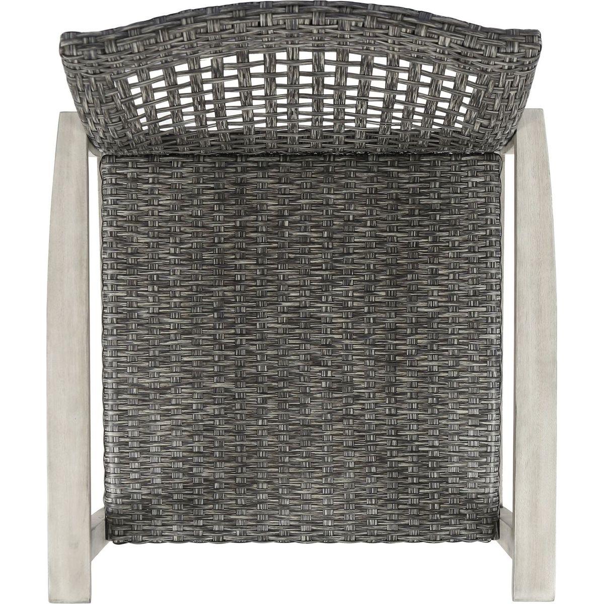 HAMPTON WOOD + WICKER CLUB CHAIR