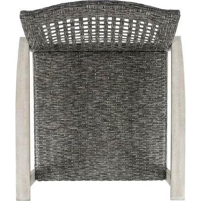 HAMPTON WOOD + WICKER CLUB CHAIR